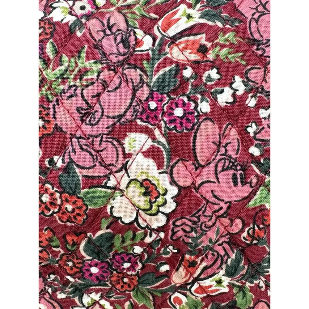 Vera Bradley Minnie Mouse Daisy Duck Makeup Essential Cosmetic Bag Hidden Hearts
